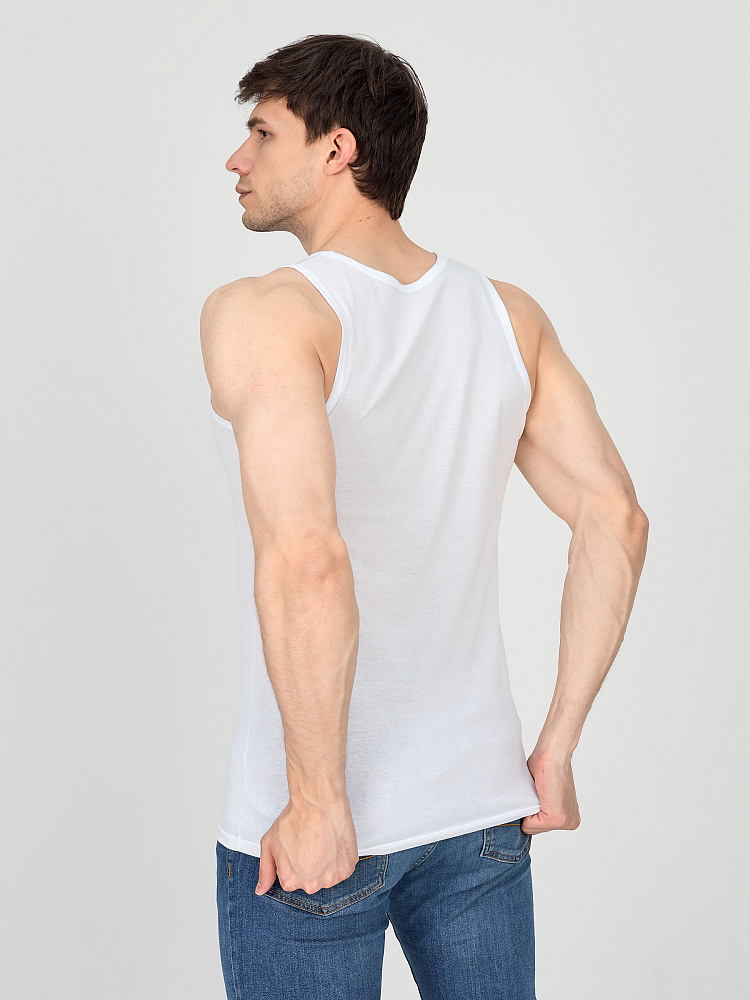 картинка Майка мужская цветная  от РТИ-Текстиль